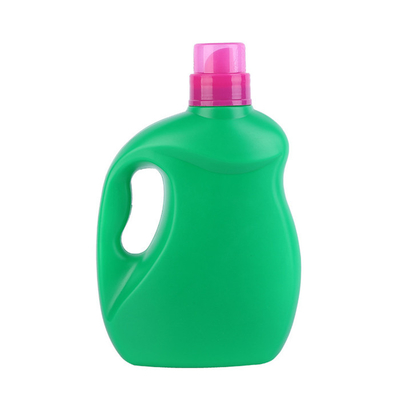 envases vacíos de las botellas del detergente para ropa del verde 2000ml 1M M densamente