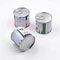 Latas de metal personalizadas, latas redondas vacías de comida con tapas para bebidas de comida