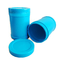 Bote recargable de la botella del polvo del HDPE azul envases vacíos del suplemento de 1000 ml