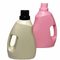 Envase plástico coloreado del líquido que se lava del HDPE detergente en blanco vacío de la botella 3L