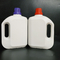Vacío blanco 3000ml los envases detergentes del HDPE de las botellas del detergente reciclables