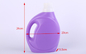 ODM reciclable modificado para requisitos particulares peso ligero del suavizador 3L de las botellas vacías plásticas del detergente para ropa