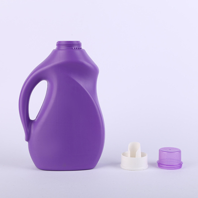 El HDPE plástico modificó el detergente para ropa para requisitos particulares vacío líquido embotella los jarros 2 litros