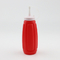 el dispensador plástico de la salsa de tomate de tomate 360ml apretón del condimento de 12 onzas embotella apretón