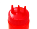 El apretón plástico de la mayonesa de 3 bocas de agujeros embotella el envase vacío de la salsa de la salsa de tomate 350ml