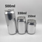 Logo Standar de encargo latas del agua de soda de las latas de bebida de aluminio de 330 ml para las bebidas